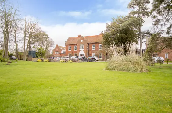 Down Hall Residential Home - outside view of care home